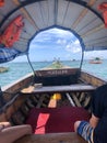 Wooden boat ride to prison island, zanzibar - peace & love