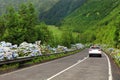 Wonderful road in Sao Miguel Island