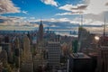 Wonderful rooftop views of Rockefeller center