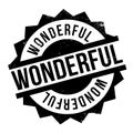 Wonderful rubber stamp