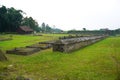 The wonderful ruins historical site Liyangan site is located in Central Java.