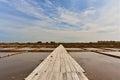 Wonderful Salt mine - Aveiro - Portugal Royalty Free Stock Photo