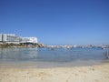 Wonderful sandy beach. Marfa, Mellieha, Malta