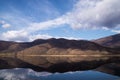 Wonderful scenery by the lake Zazari, Florina, Greece