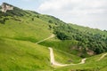 The wonderful scenery of Piccole Dolomiti in Veneto Italy Royalty Free Stock Photo