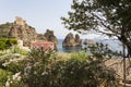 Wonderful Sights of The Stacks and Tonnara of Scopello Faraglioni e Vecchia Tonnara di Scopello, in Trapani Province, Sicily, It