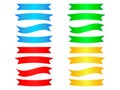 A wonderful simple design of the colorfull ribbons