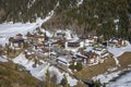 The village Vent in the Venter Valley in Tirol, Austria Royalty Free Stock Photo