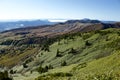 The best view of Shibu pass Shiga Kogen in Japan Royalty Free Stock Photo