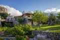 A wonderful stone house in green nature