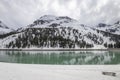 Storage reservoir for energy in Kuehtai in the alps