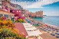 Wonderful summer cityscape of Naples, Italy, Europe.