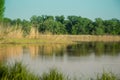 Wonderful summer river Dnieper Dnipro