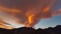 Sunset in the Pyrenees