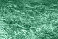 Wonderful tranquil green water background. Water texture