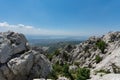 Hiking on Velebit mountain Croatia Tulove Grede home of Winntou Royalty Free Stock Photo