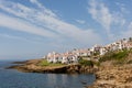 Wonderful view with apartments at the sea on Menorca, Balearic Islands, Spain