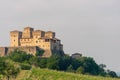 Wonderful view of the Castle of Torrechiara in Parma, Italy