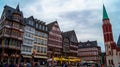 Wonderful view of the center of Frankfurt