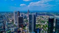 Wonderful view Skyline in Frankfurt