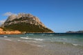 Wonderful view of Tavolara island, Sardinia, Italy Royalty Free Stock Photo
