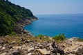 wonderful view to a beach in thailand