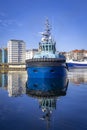 Wonderful harbor in Bergen in Norway Royalty Free Stock Photo