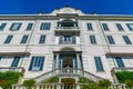 The wonderful Villa Carlotta facade in Tremezzo, Lombardy, Italy