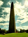 A wonderful visit to the bennington monument Royalty Free Stock Photo