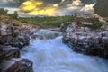 Wonderful Waterfall Near Indore Royalty Free Stock Photo