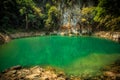 Wonderful waterfall in thailand, lom pu keaw waterfall lampang