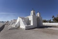 The wonderful white church in Chiu Chiu, Chile