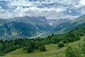 Wonderful wild mountain region - Svaneti, Georgia Royalty Free Stock Photo