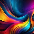 wildly vibrant, lively, abstract background made of wall paper