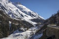 Wonderful winter landscape in the Venter Valley in Tirol, Austria Royalty Free Stock Photo