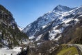 Wonderful winter landscape in the Venter Valley in Tirol, Austria Royalty Free Stock Photo