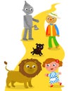 The wonderful wizard of Oz 04 the Lion Royalty Free Stock Photo