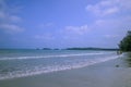 Blue Sky Batam Bintan Island Indonesia asia Royalty Free Stock Photo