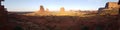 Wonderfull panoramic Monument valley inspiration, arizona