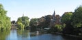 Wonderfull view on european town and river ( dutch)