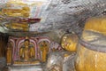 Wonderlful buddha statues and images in Royal Rock Temple of Dambulla , UNESCO heritage , Sri Lanka Royalty Free Stock Photo