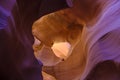 Lower Antelope Canyon in Page, Arizona Royalty Free Stock Photo