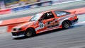 Wong Kee Thong drifting at Formula Drift 2010 Royalty Free Stock Photo