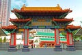 Wong tai sin temple facade