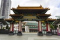 Wong Tai Sin Temple, a well known shrine and tourist attraction in Hong Kong