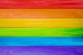 Rainbow pride or lesbian, gay, bisexual, and transgender flag