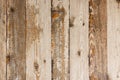 Wood background with grunge texture of old boards, rustic floor with peeling brown red paint, polished planks, close up Royalty Free Stock Photo