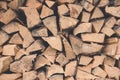Wood background texture logs firewood Royalty Free Stock Photo