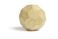 Wood ball block Royalty Free Stock Photo