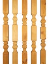 Wood balusters